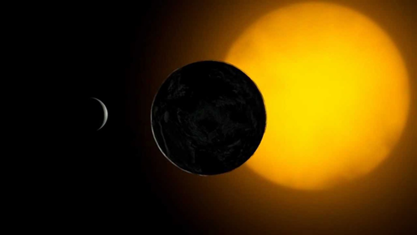 Eclipse silhouette