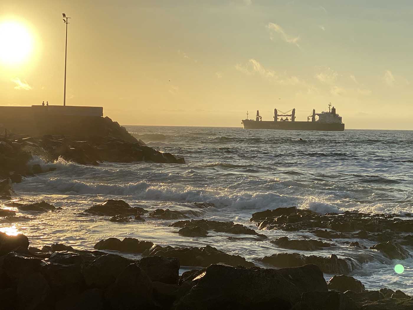 Sunset in Antofagasta