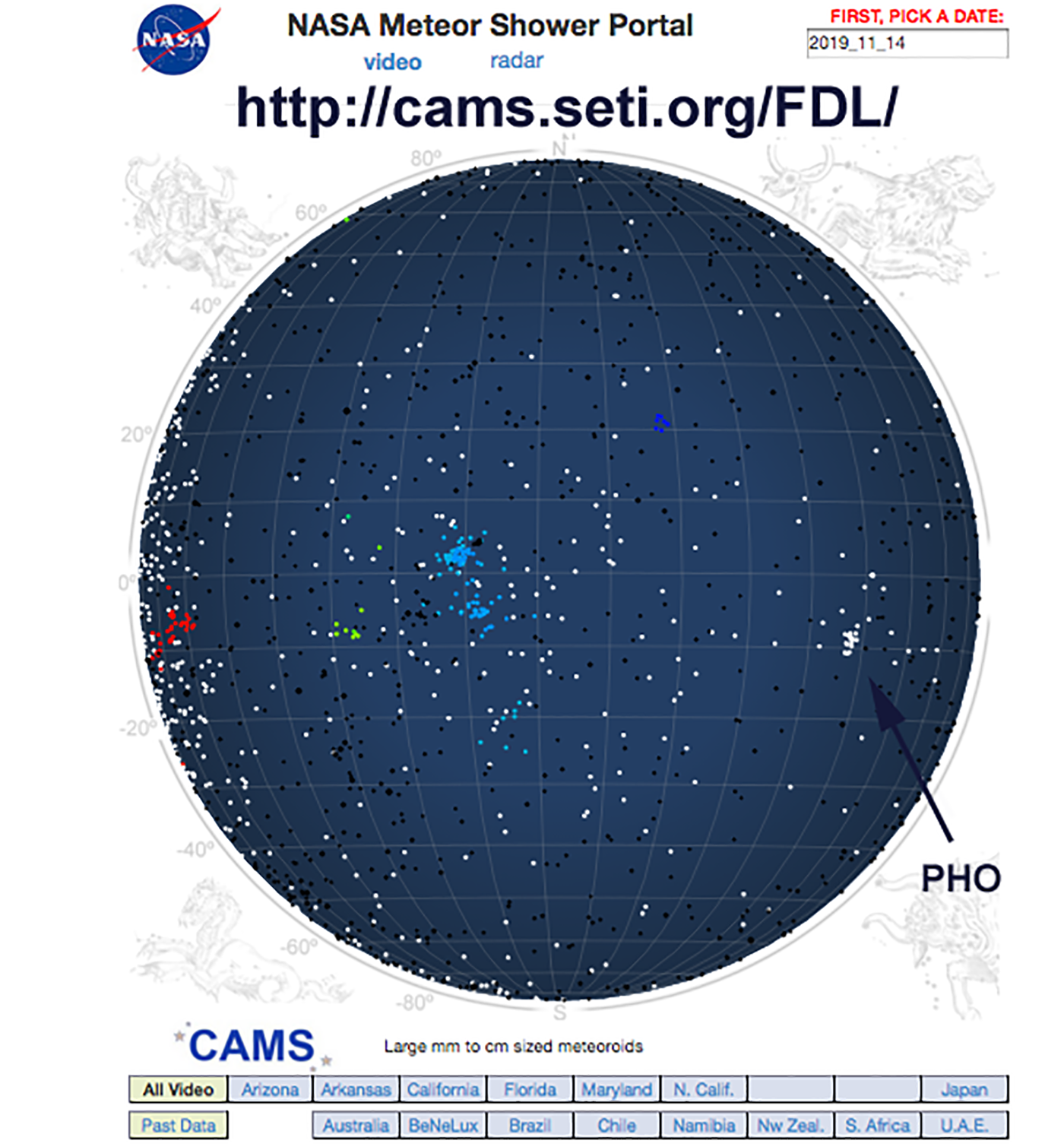 CAMS screenshot