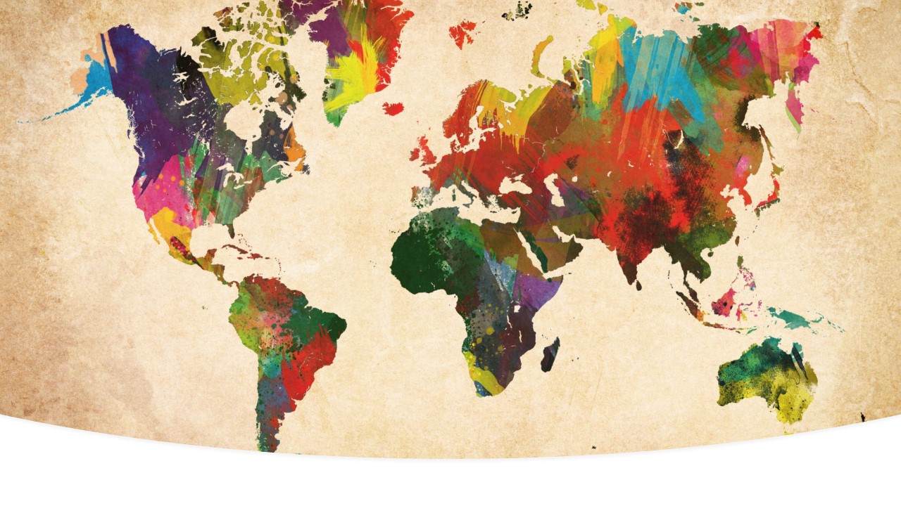 world map