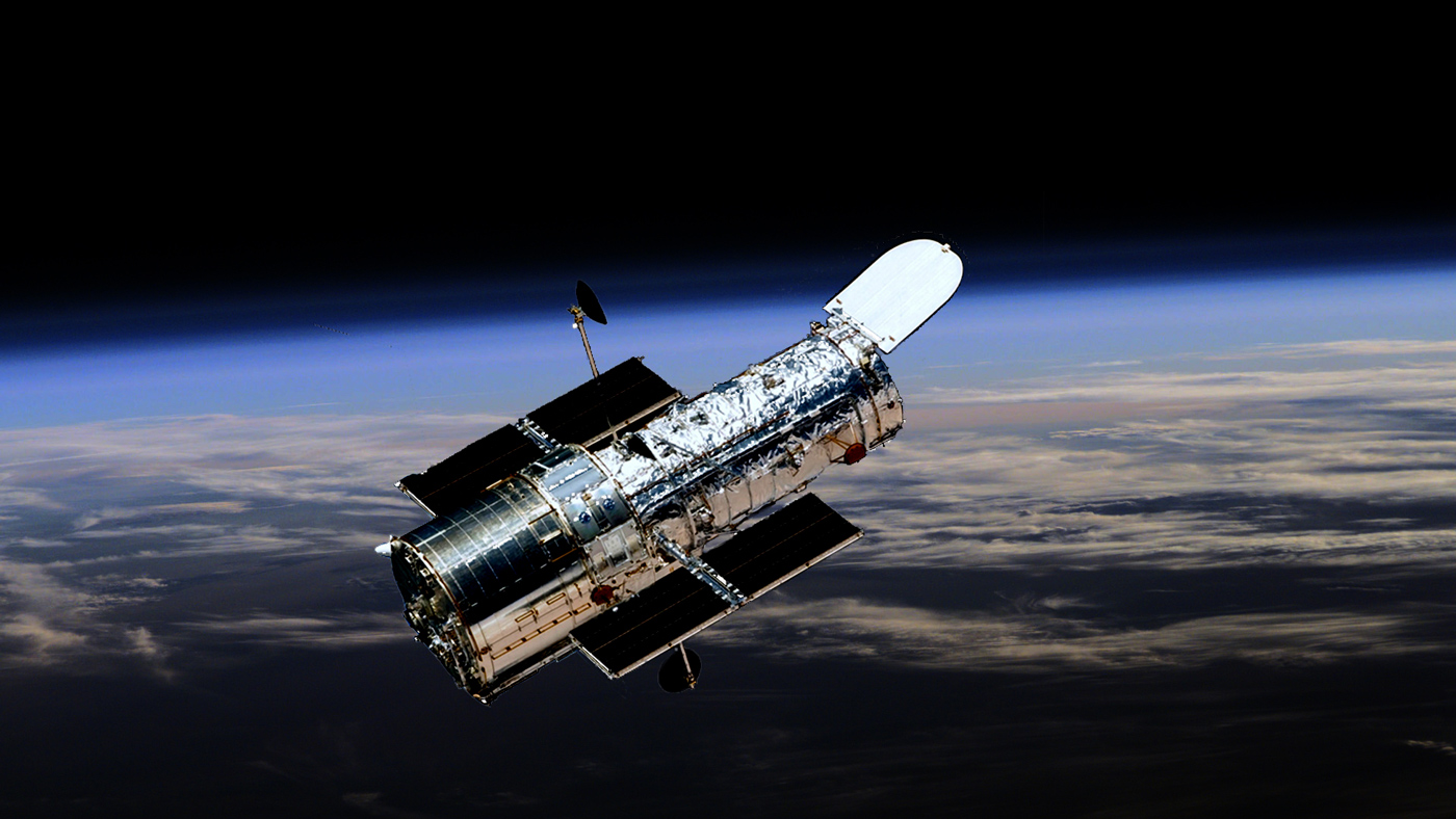 Hubble and limb of Earth - GSS