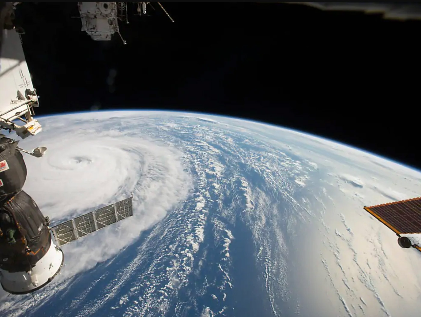 View from the ISS