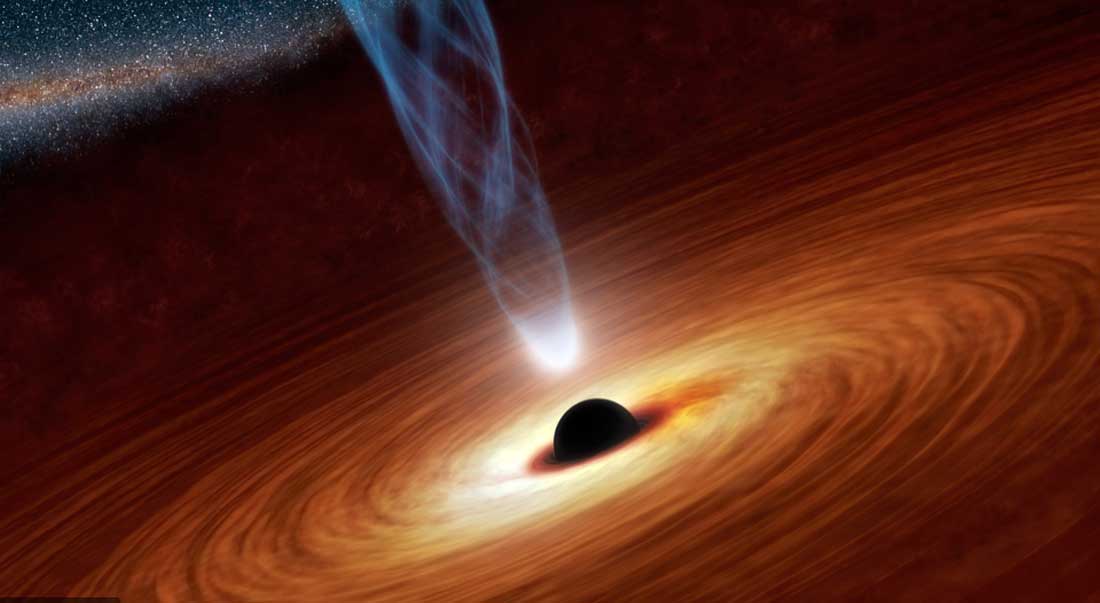 black hole illustration