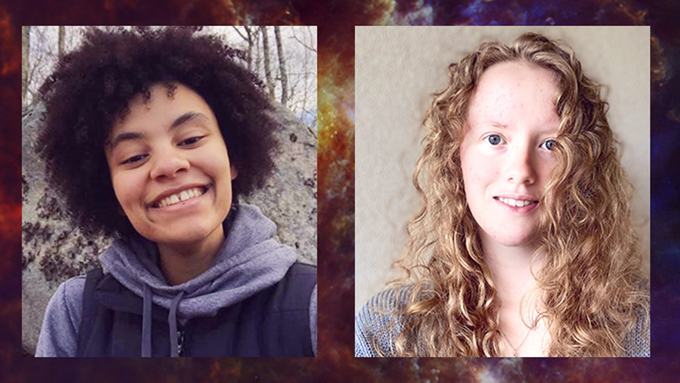 Kierra Wilk and Madeline Garner