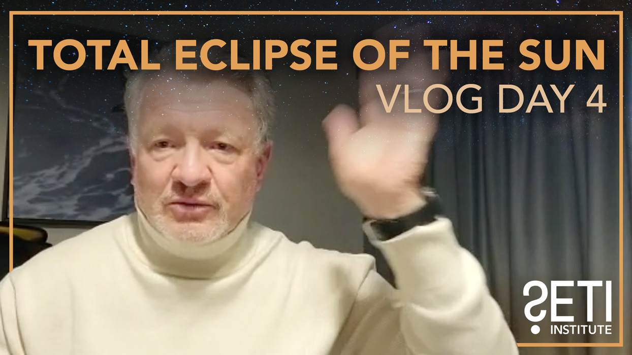 Bill Diamond on board the Ocean Victory