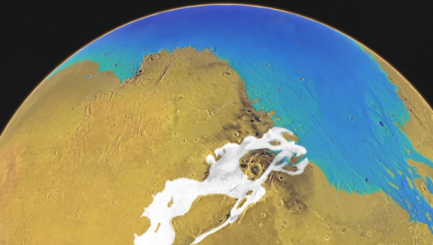 Kasei Valles on Mars