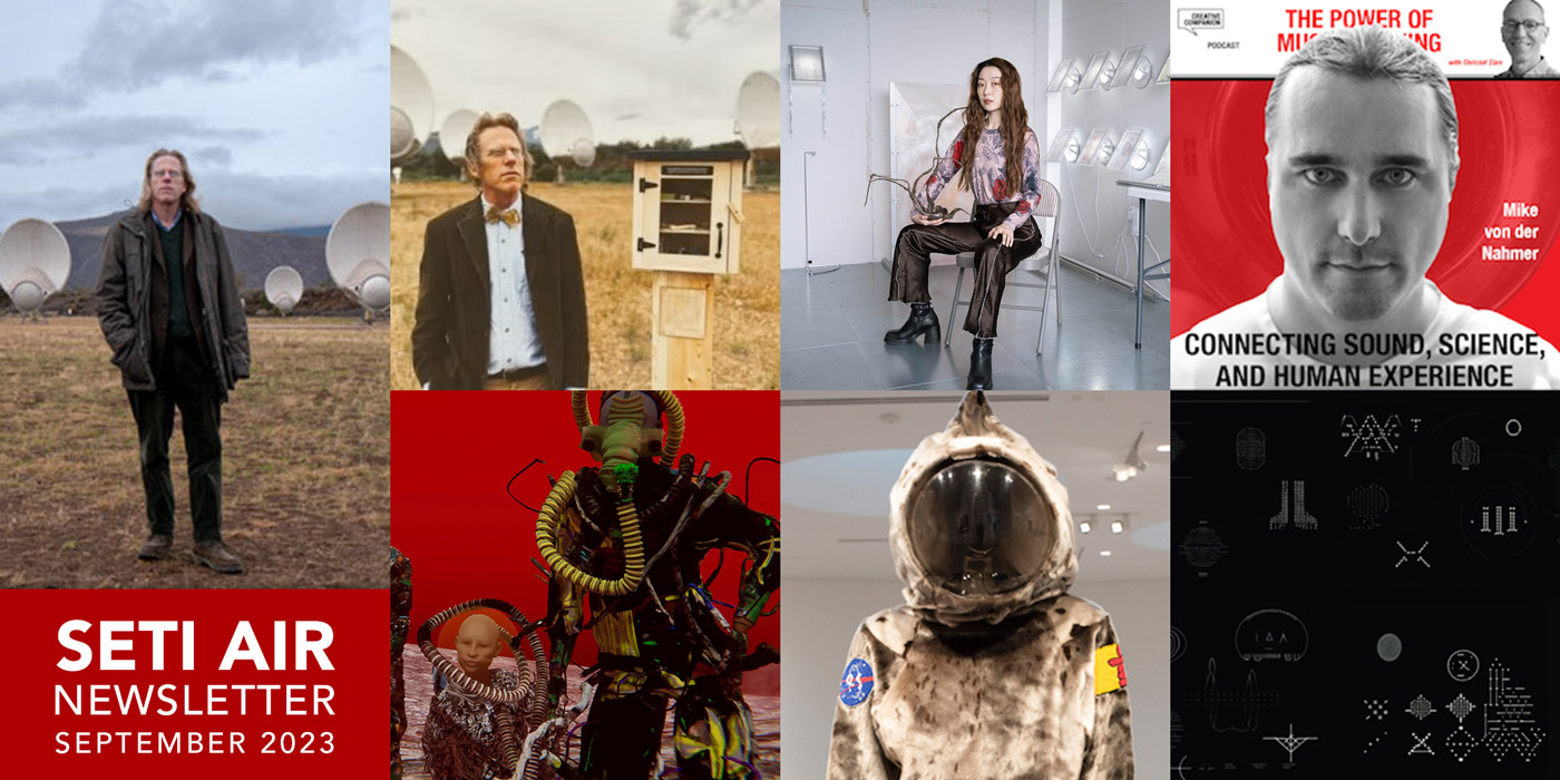 SETI AIR Newsletter collage