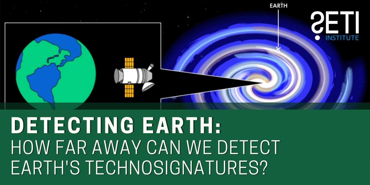 Detecting Earth: How Far Away Can We Detect Earth's Technosignatures?
