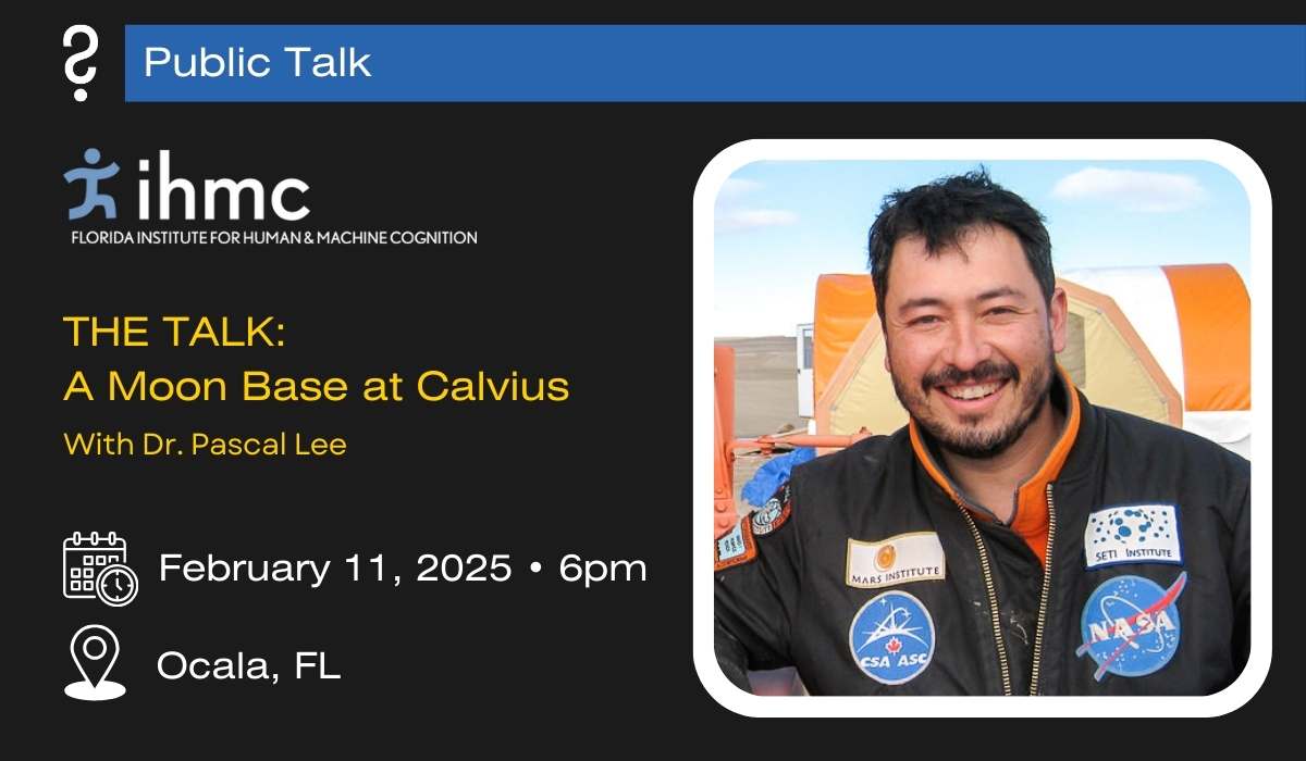 Public talk with Dr. Pascal Lee
