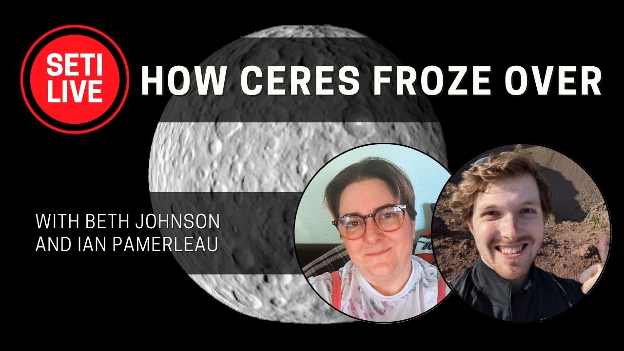 How Ceres Froze Over