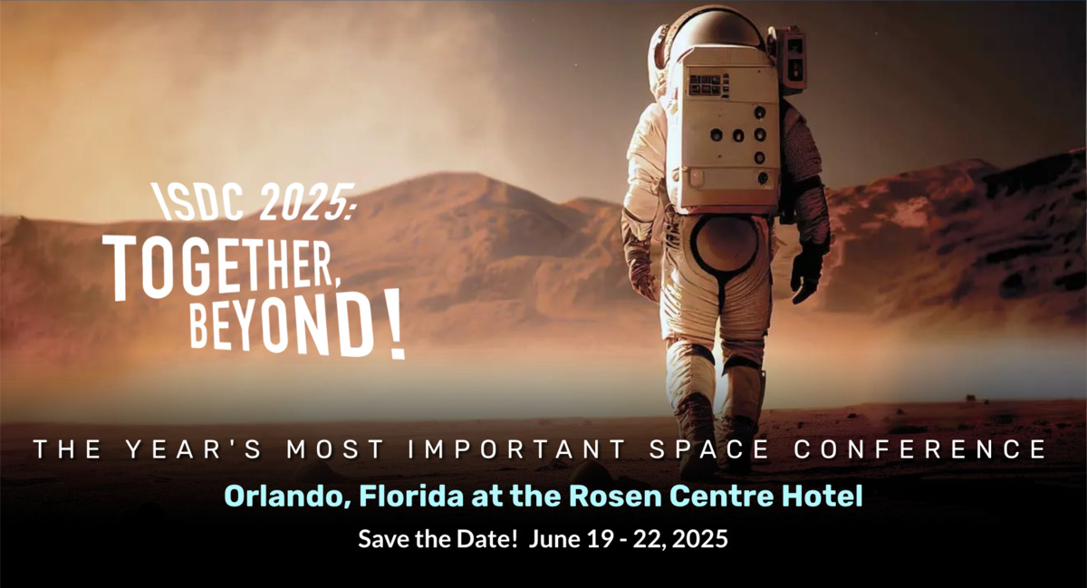 International Space Development Conference banner