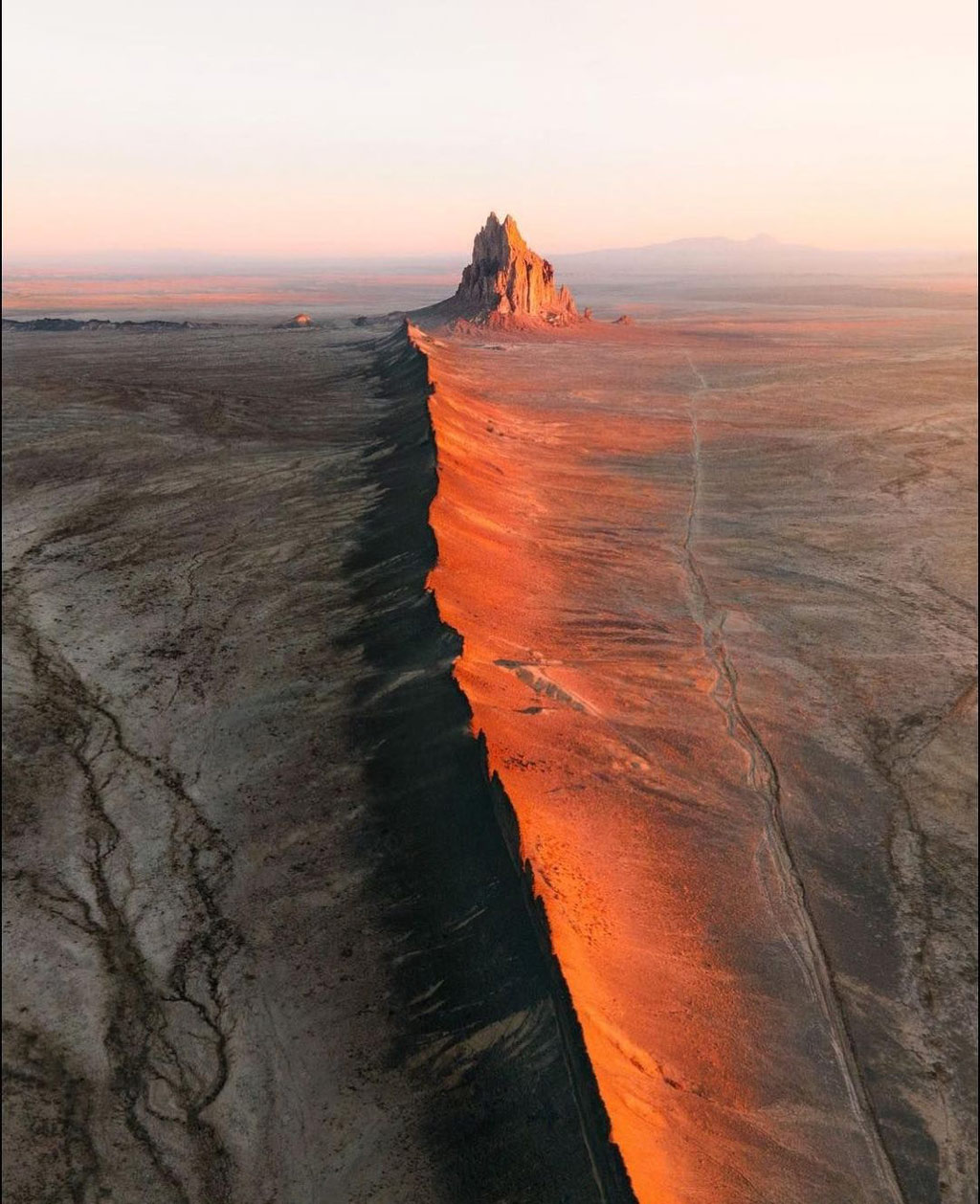 Shiprock in NM
