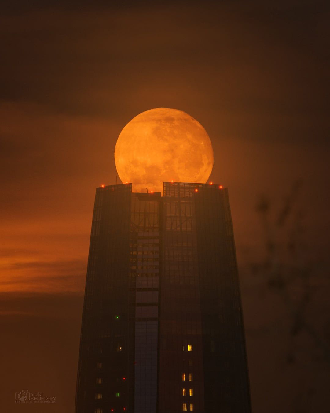 Buck Moon in Santiago, Chile