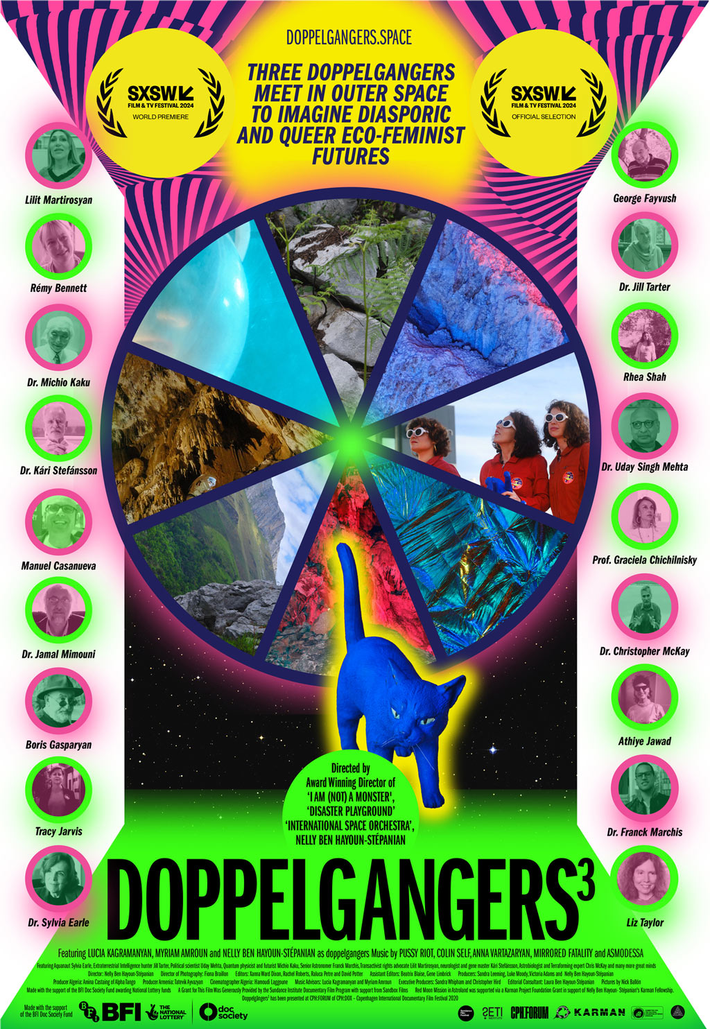 Doppelgängers3, A film by Nelly Ben Hayoun-Stépanian, Poster by Our Machine.