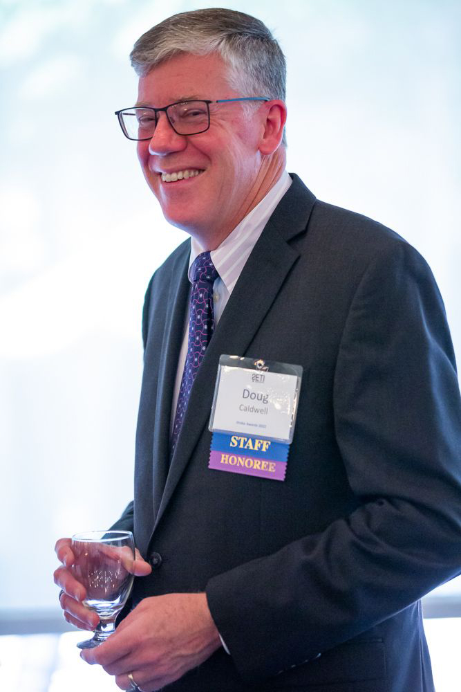 Douglas Caldwell at the 2022 Drake Awards