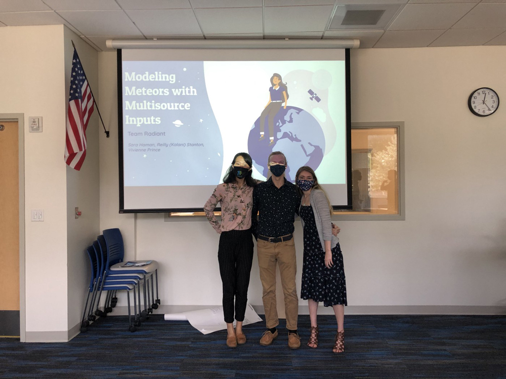 Team Radiant. Left-to-right: Vivienne Prince, Reilly Kalani Stanton, Sara Haman