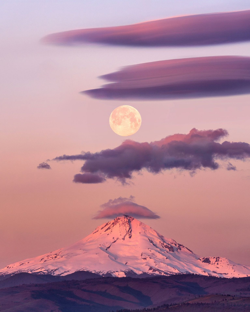 Mt Hood sunset