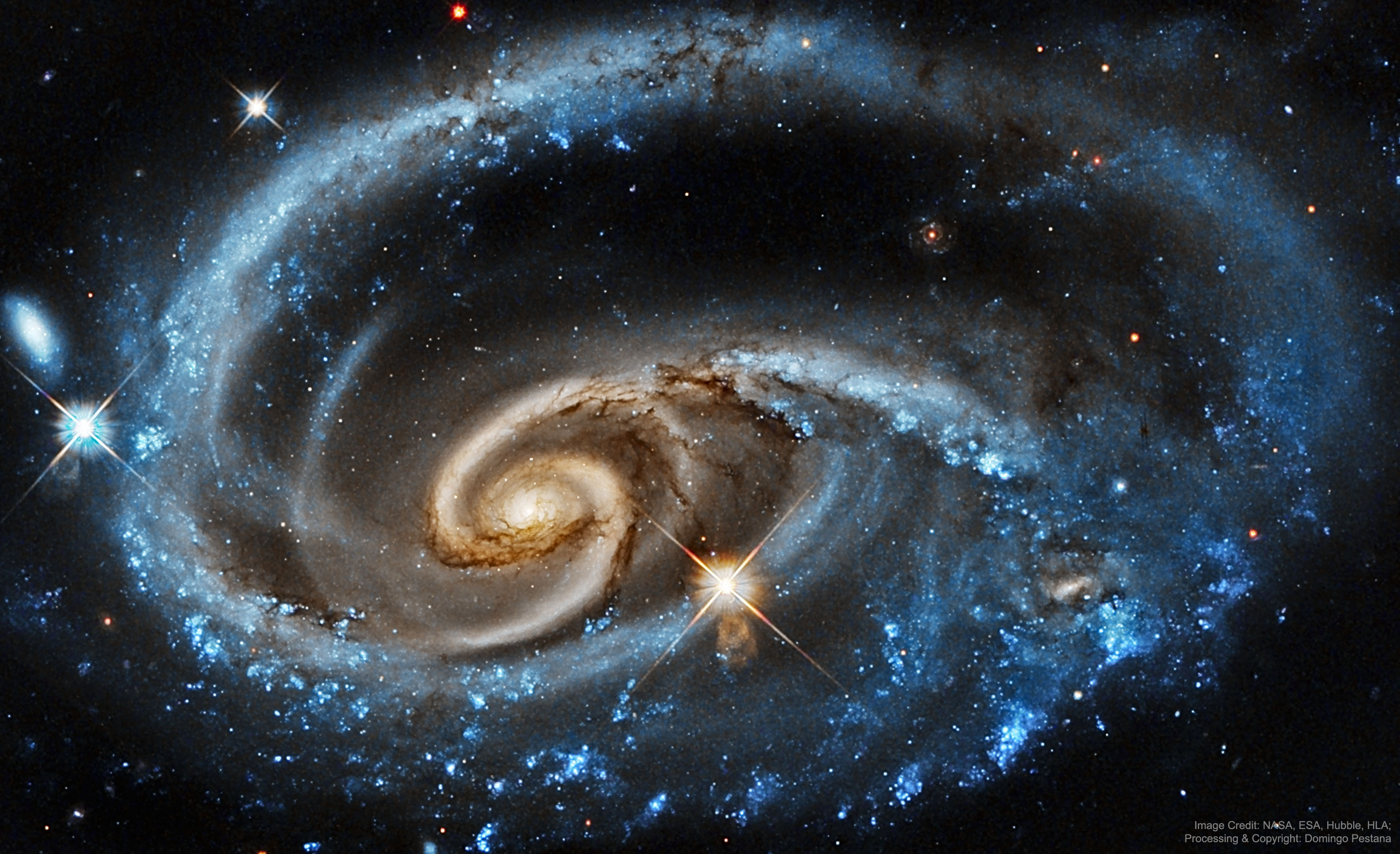 Wildly Interacting Galaxy