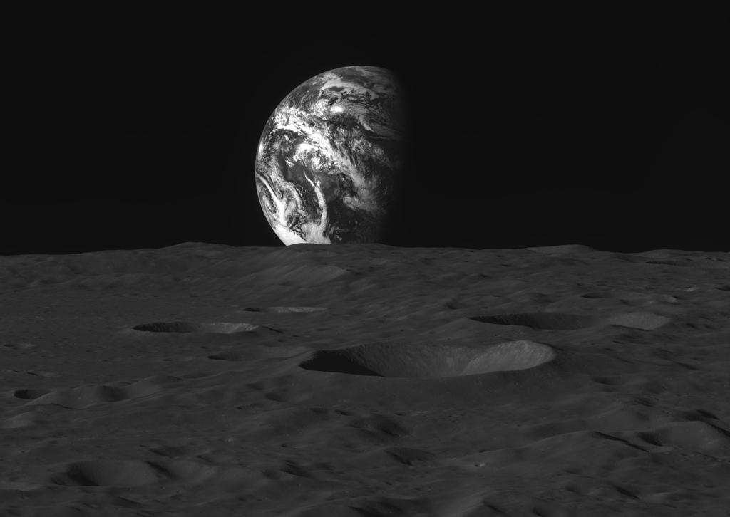 Earth by Danuri - 2