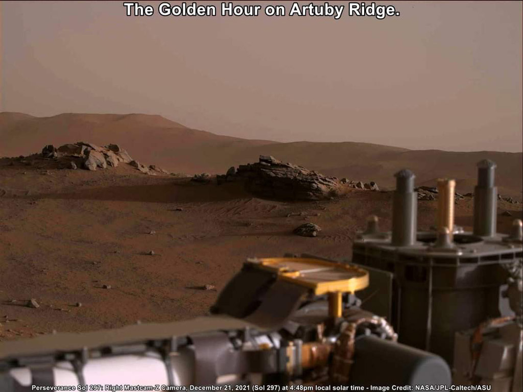 Jezero Crater on Mars
