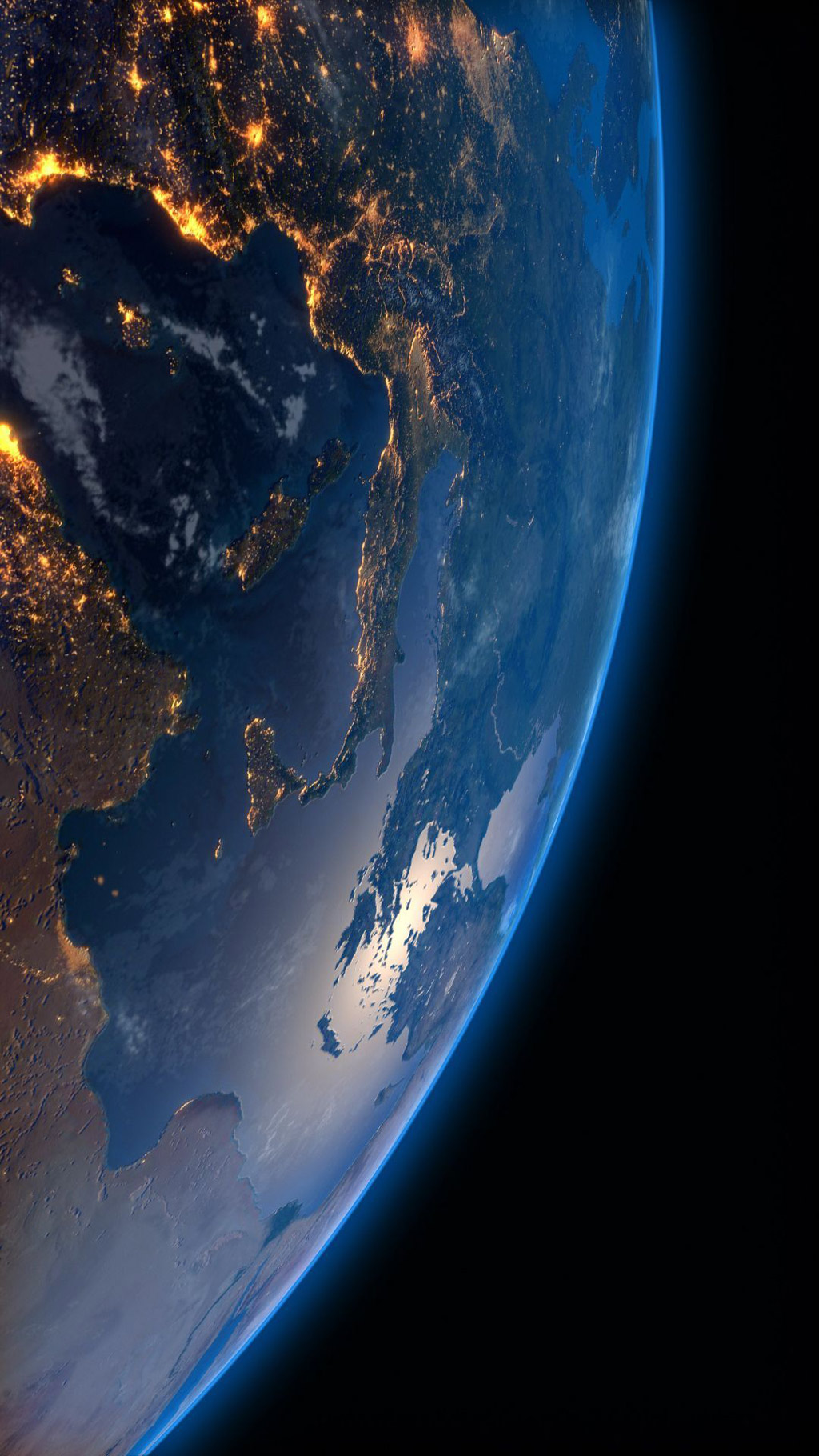 as seen from space
