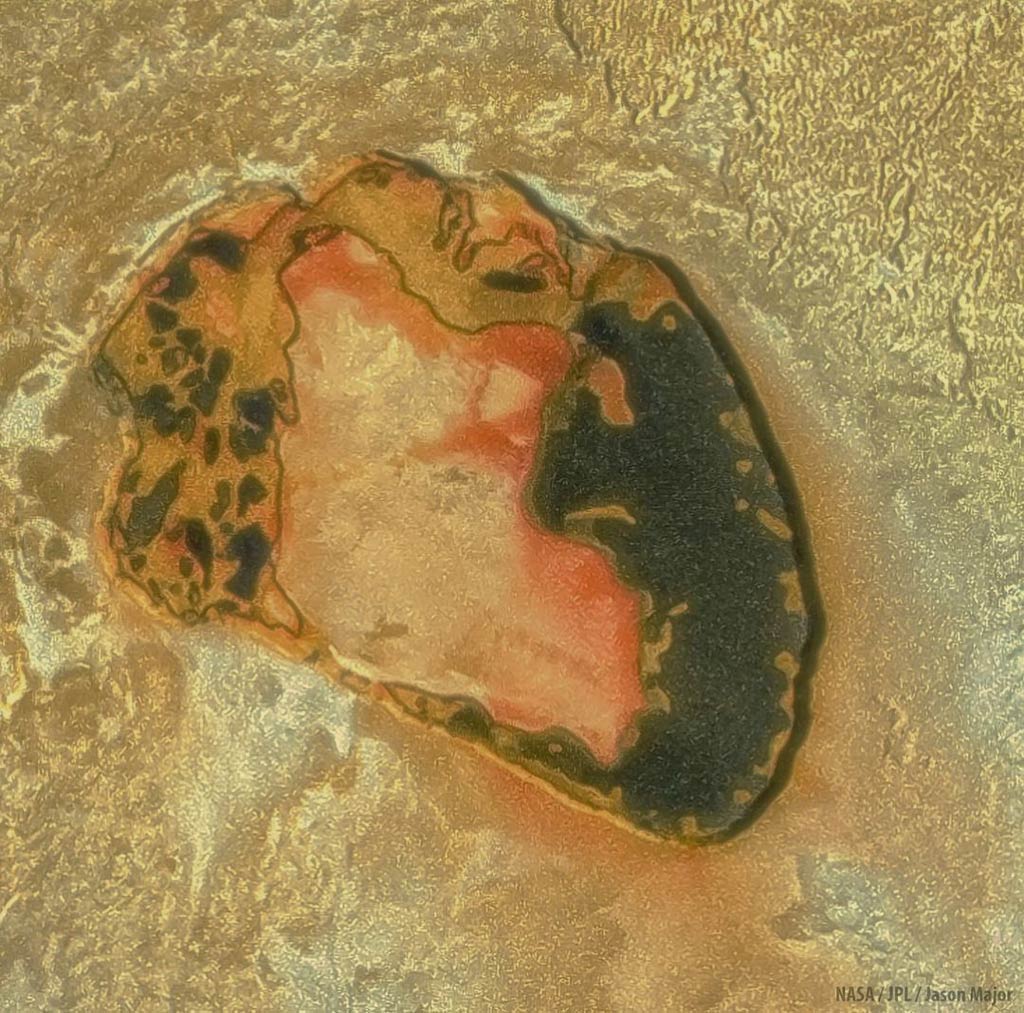 Volcano on Io
