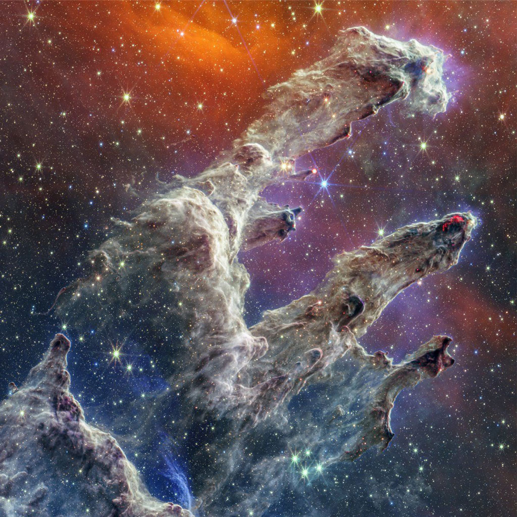 Pillars in infrared