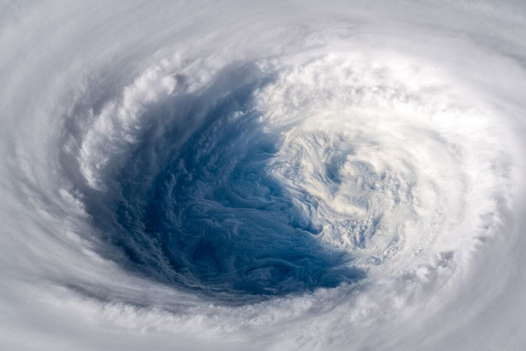 Giant cloud-looking swirl