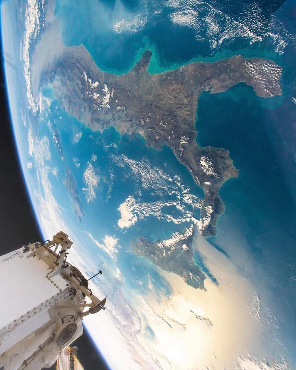 Italy from space