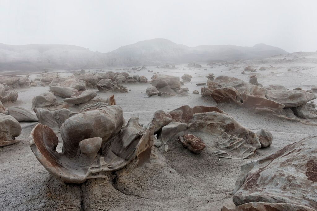 brown rock formations in New Mexico