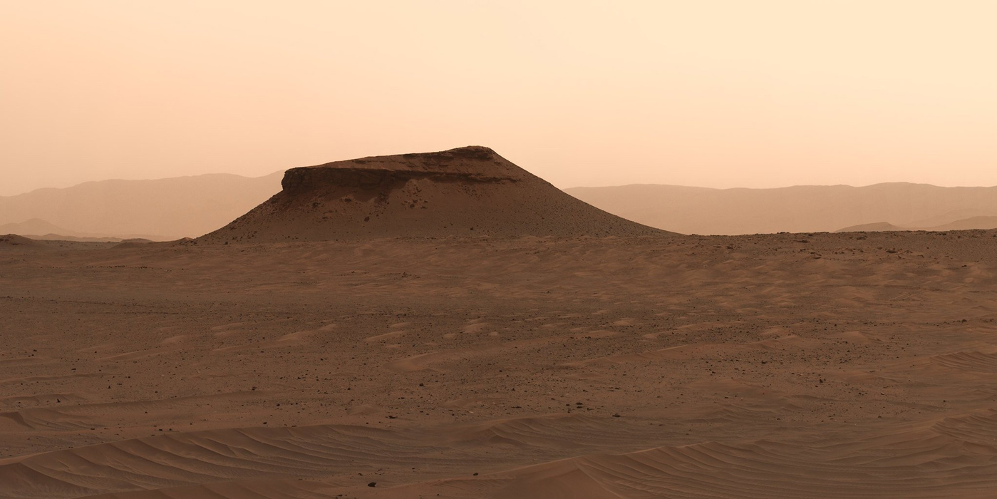 Jezero Crater on Mars