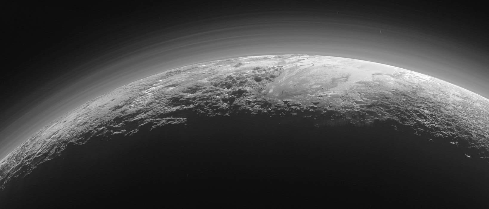 Pluto's Mountains