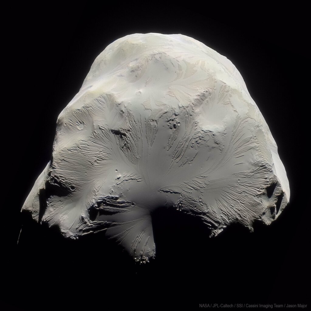 Tiny Saturnian Moon