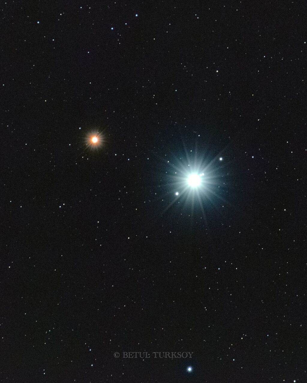 Mars and Jupiter