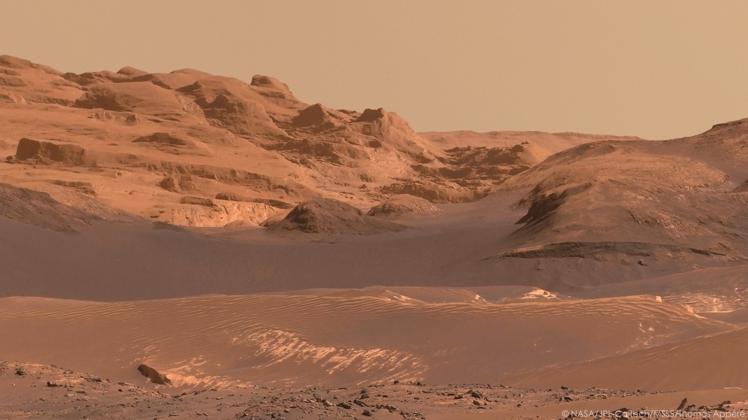 Mount Sharp Yardangs