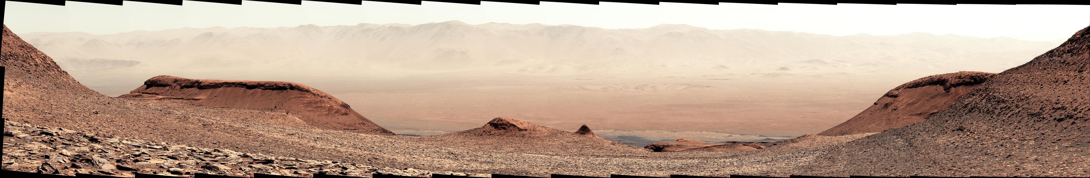 Curiosity Looks Downslope