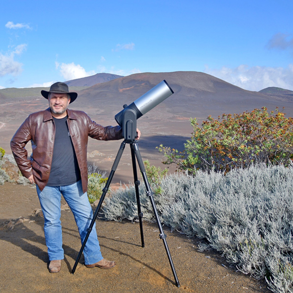 Patrice Huet on Réunion Island