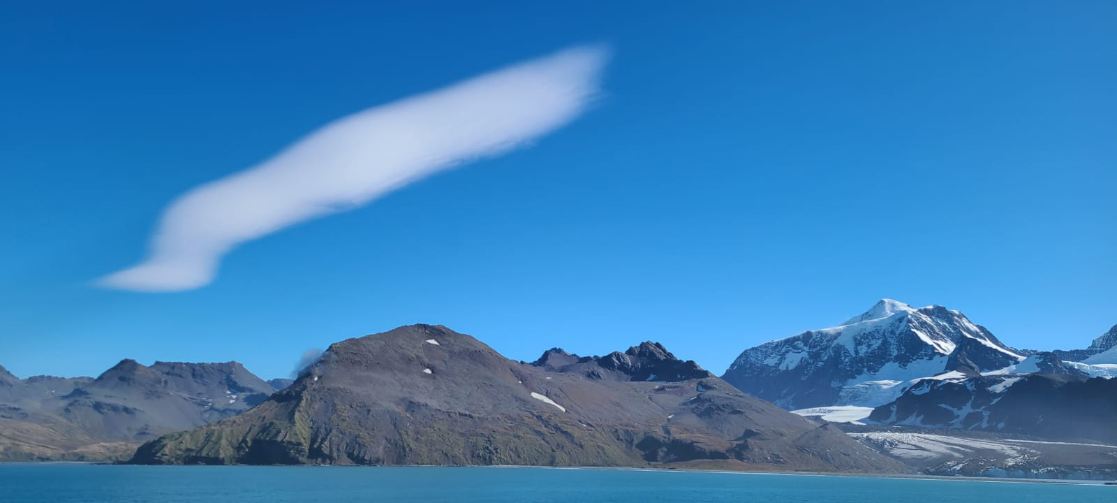 Amazing clouds off the coast