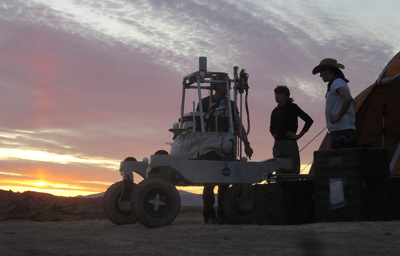 Resting at Sunset