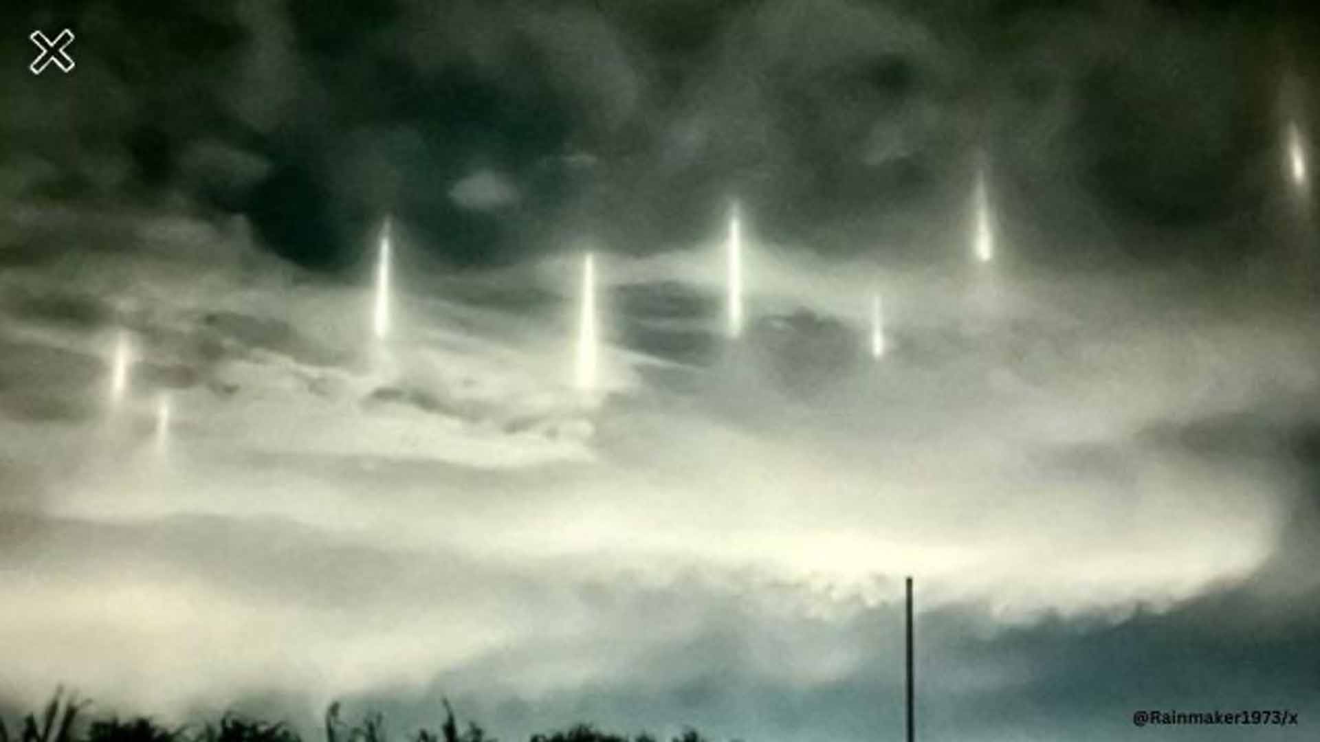 lights in the sky