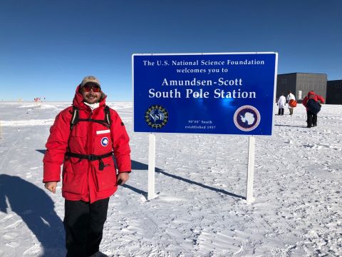 Alex in Antarctica