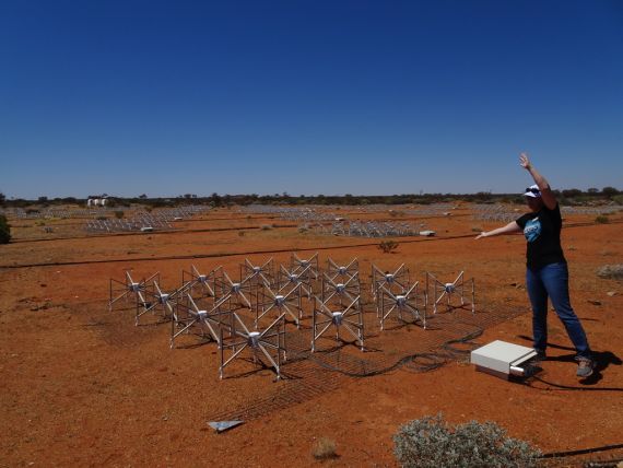 Low Frequency Search for Alien Technology in Distant Galaxies
