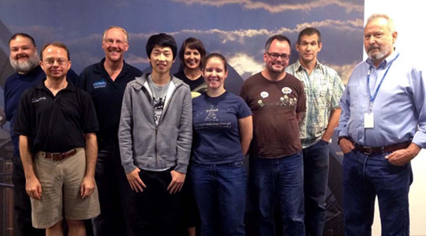 Mark and his team.