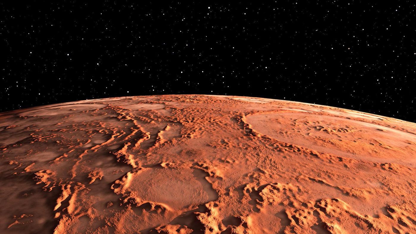 Image of the surface of Mars