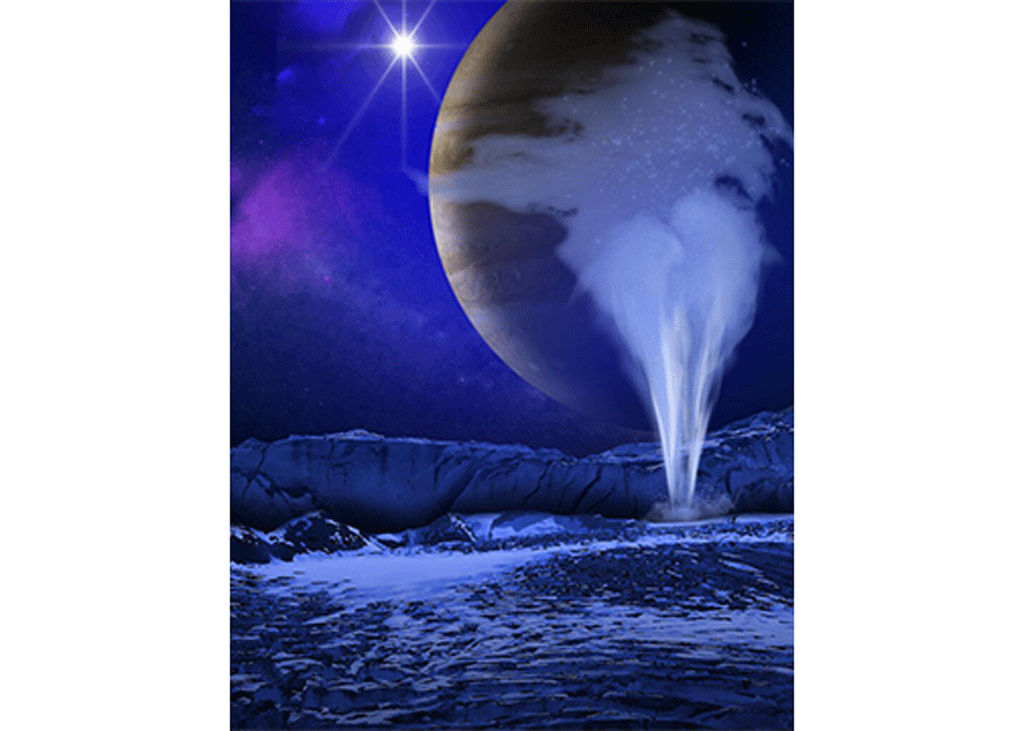 plume of water vapor on Europa