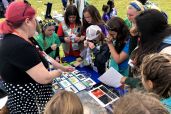 Variety of exhibits were on-hand