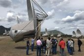 A tour of one of the dishes
