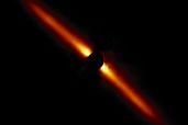 Circumstellar disk around star HD 32297