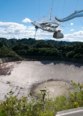 Arecibo Radio Telescope in Puerto Rico