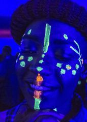 glowing